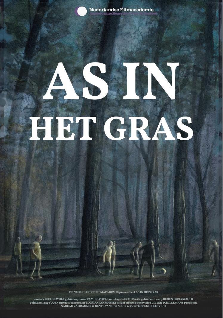 As in het gras poster