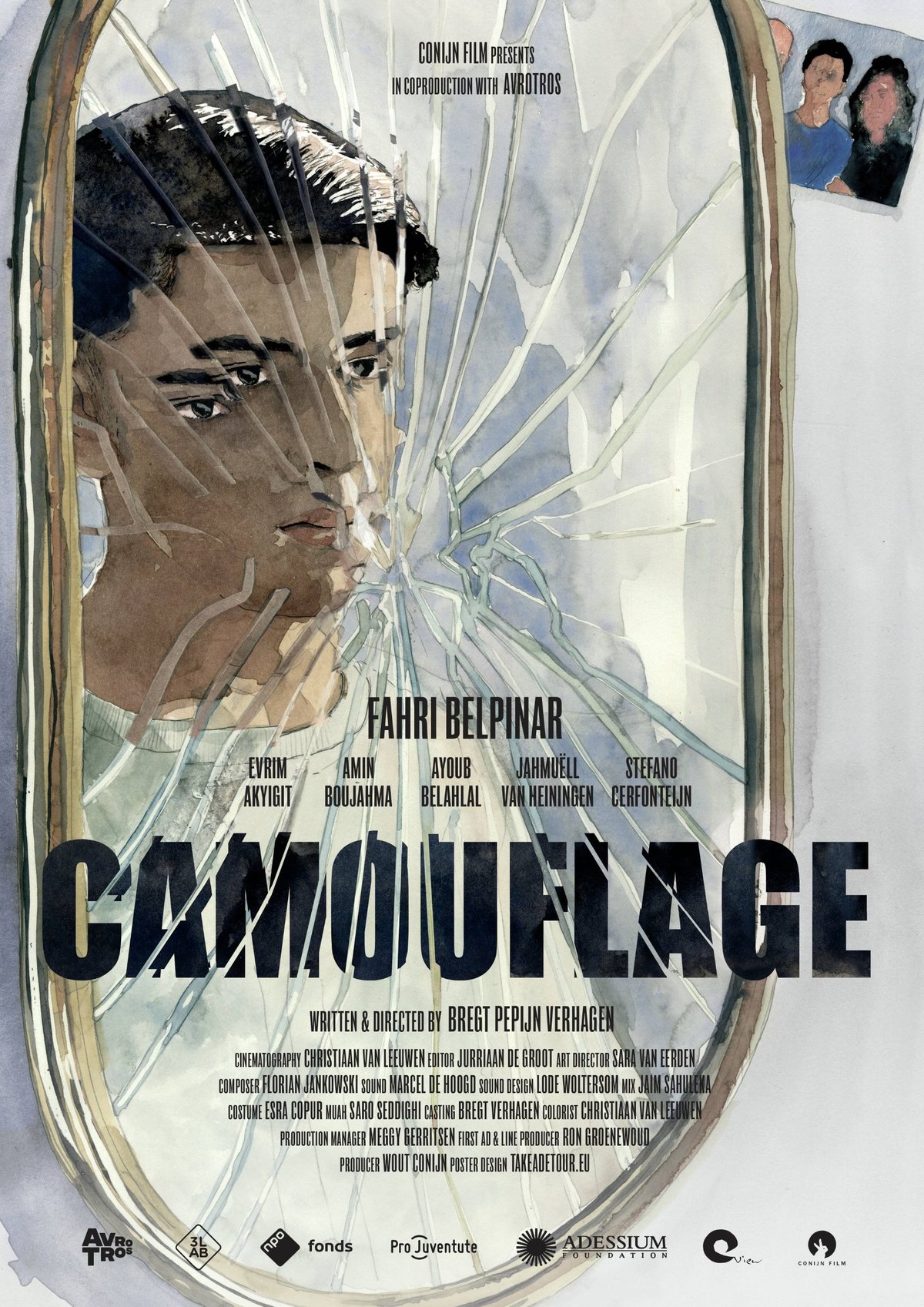 Camouflage poster